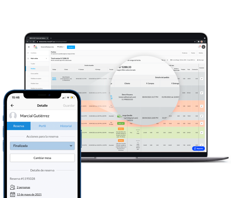 Imagen de Base de datos y CRM